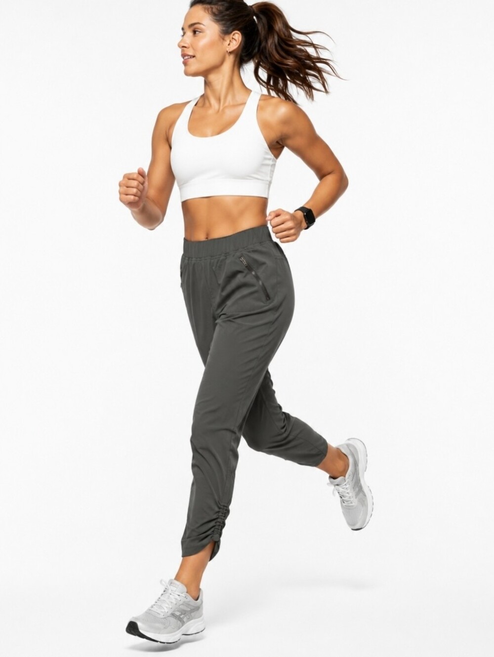 Athleta Aspire Ankle Pant Olive Green Size 4